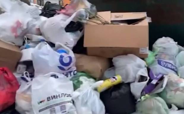 Жители Приморского района жалуются на проблемы с вывозом мусора