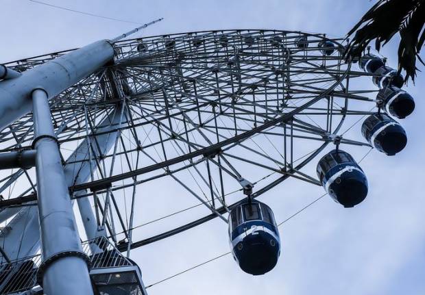 В Центральном парке Владикавказа ввели в эксплуатацию колесо обозрения