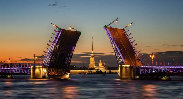 В Петербурге 23 июня разведут Дворцовый и Благовещенский мосты из-за репетиции «Алые паруса»