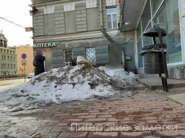 Петербургу не хватает 45 тысячи специалистов для внутриквартальной очистки улиц зимой